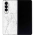 White Marble Galaxy Z Fold4 5G Skin